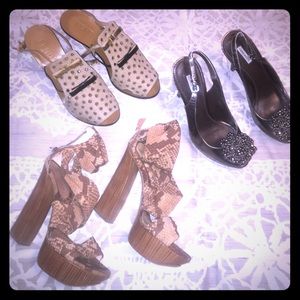 SHOE PALOOZA! Fendi, Casadei and Vera Wang heels